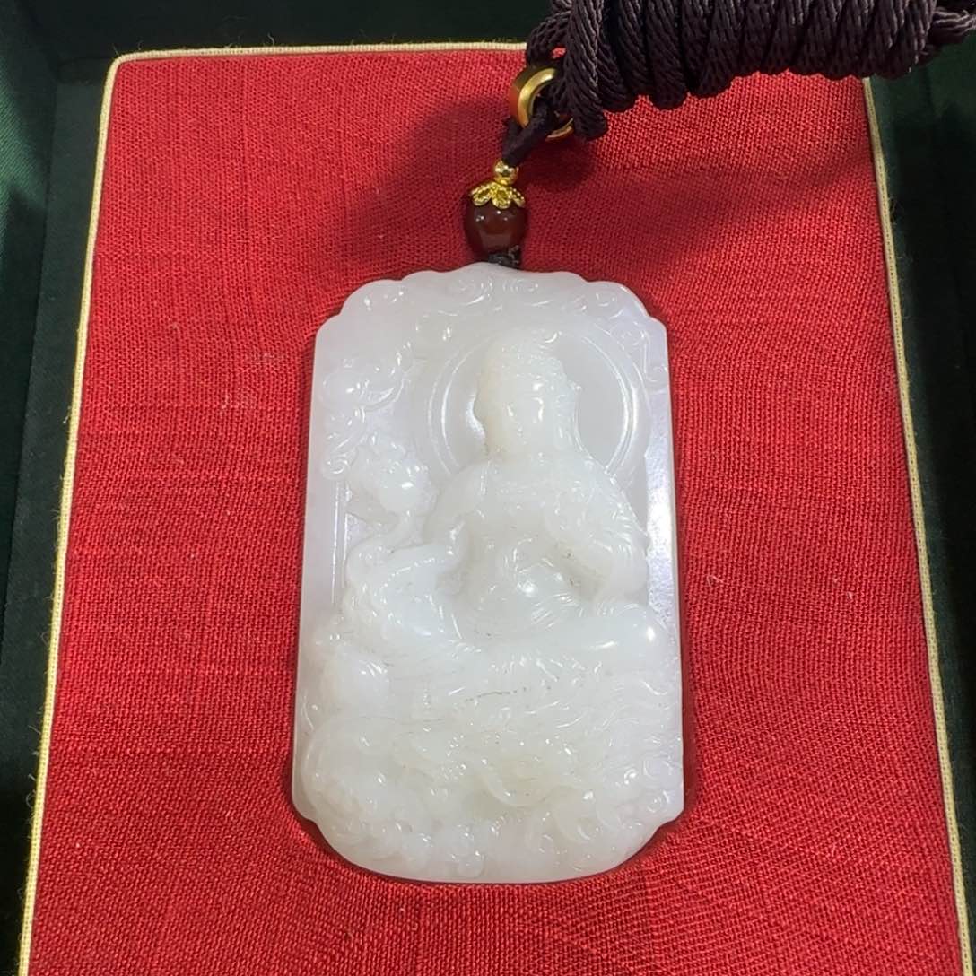 和田玉挂件未镶嵌