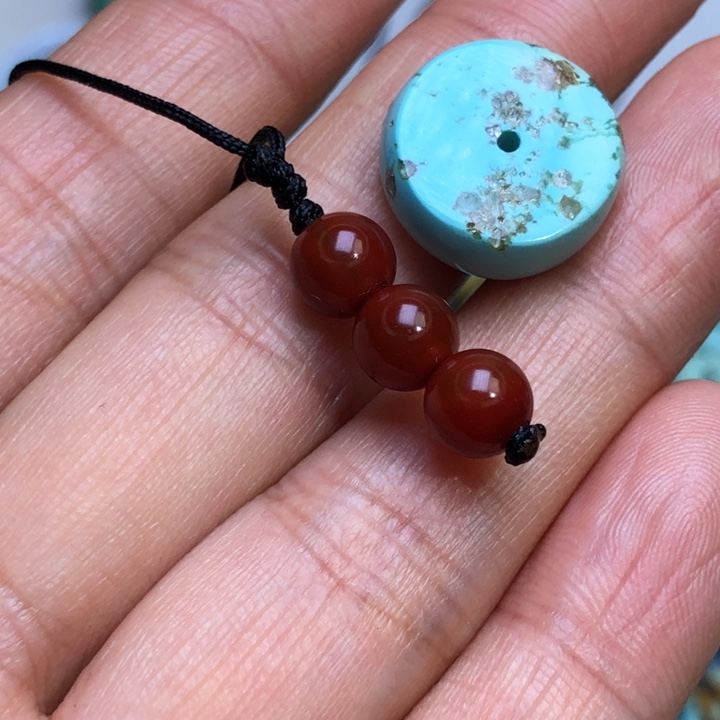 1***0南红玛瑙未镶嵌颈饰