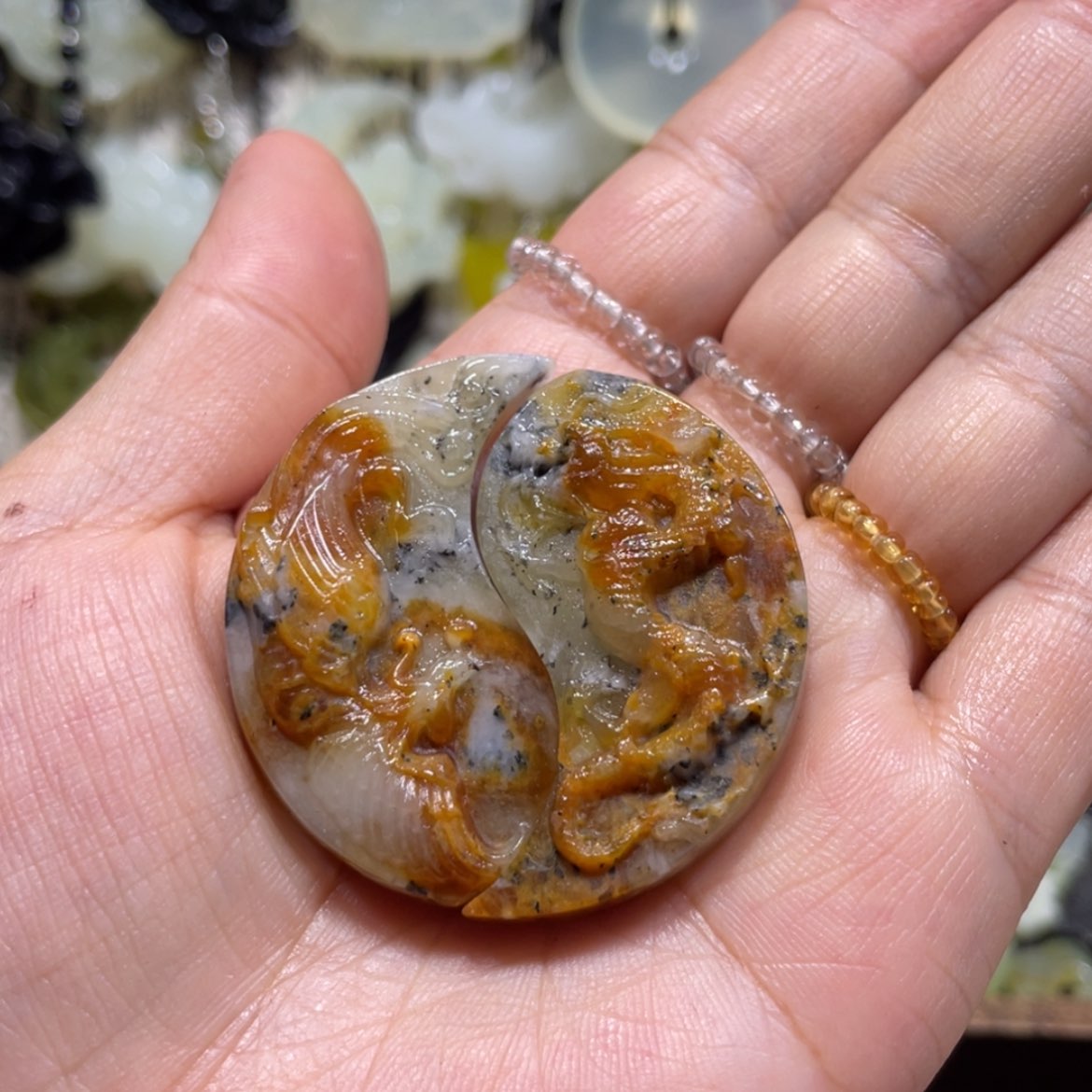 【闪购商品】岫玉颈饰未镶嵌104吊坠