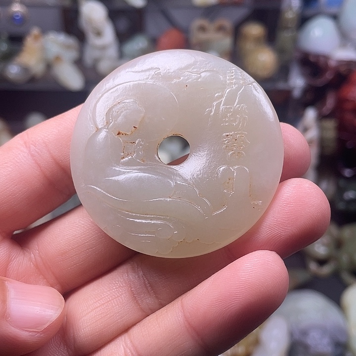 和田玉（糖玉）未镶嵌颈饰