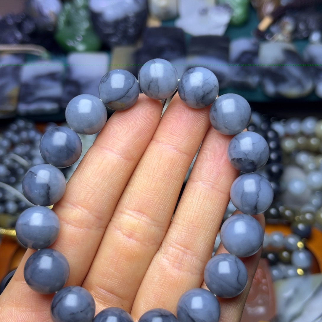 和田玉未镶嵌手串