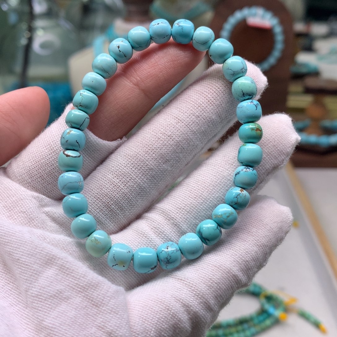 绿松石配饰未镶嵌不*