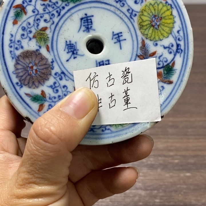 瓷***桩陶摆件景德镇陶瓷艺术品