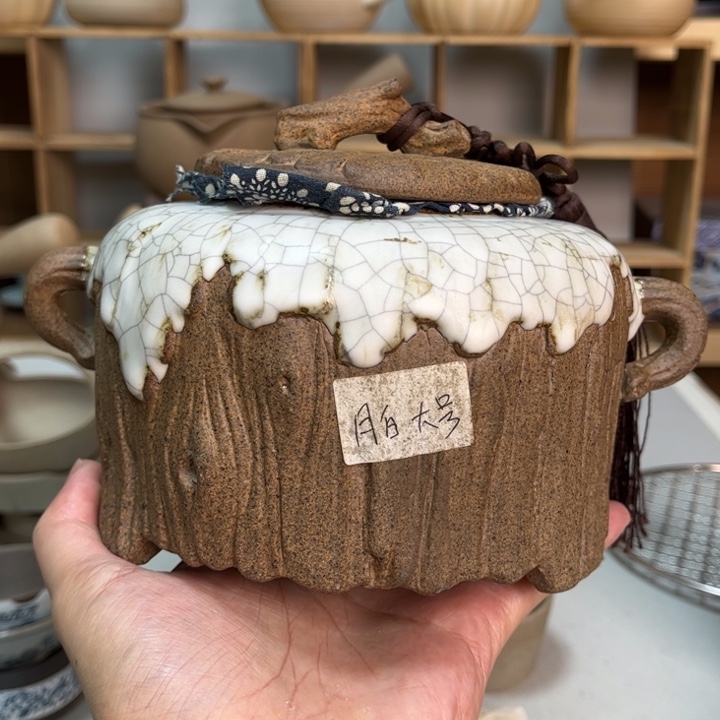 壶老段烧陶瓷茶器