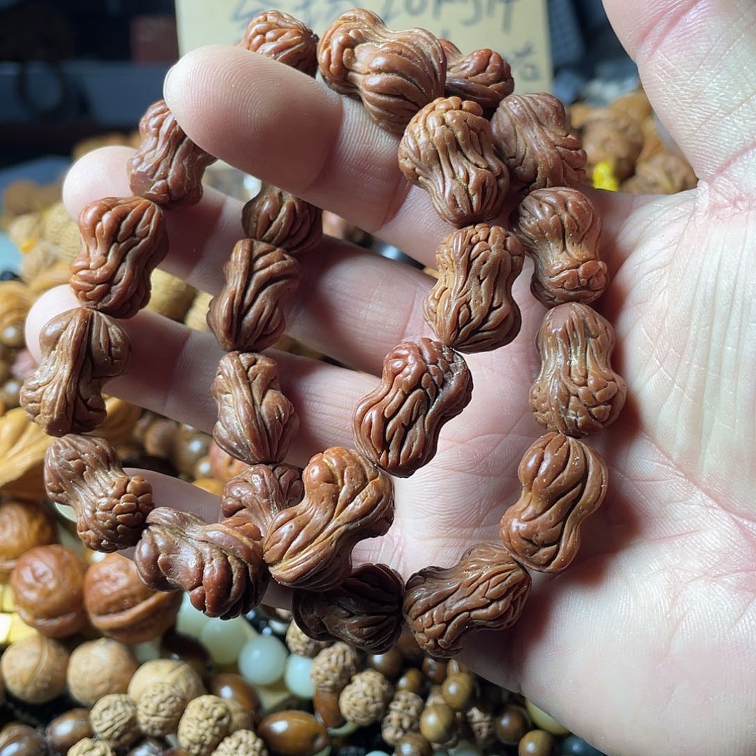 用***5吊坠佛螺菩提两件套