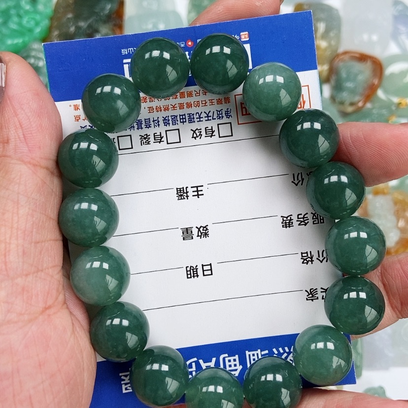 【闪购商品】翡翠颈饰未镶嵌手串