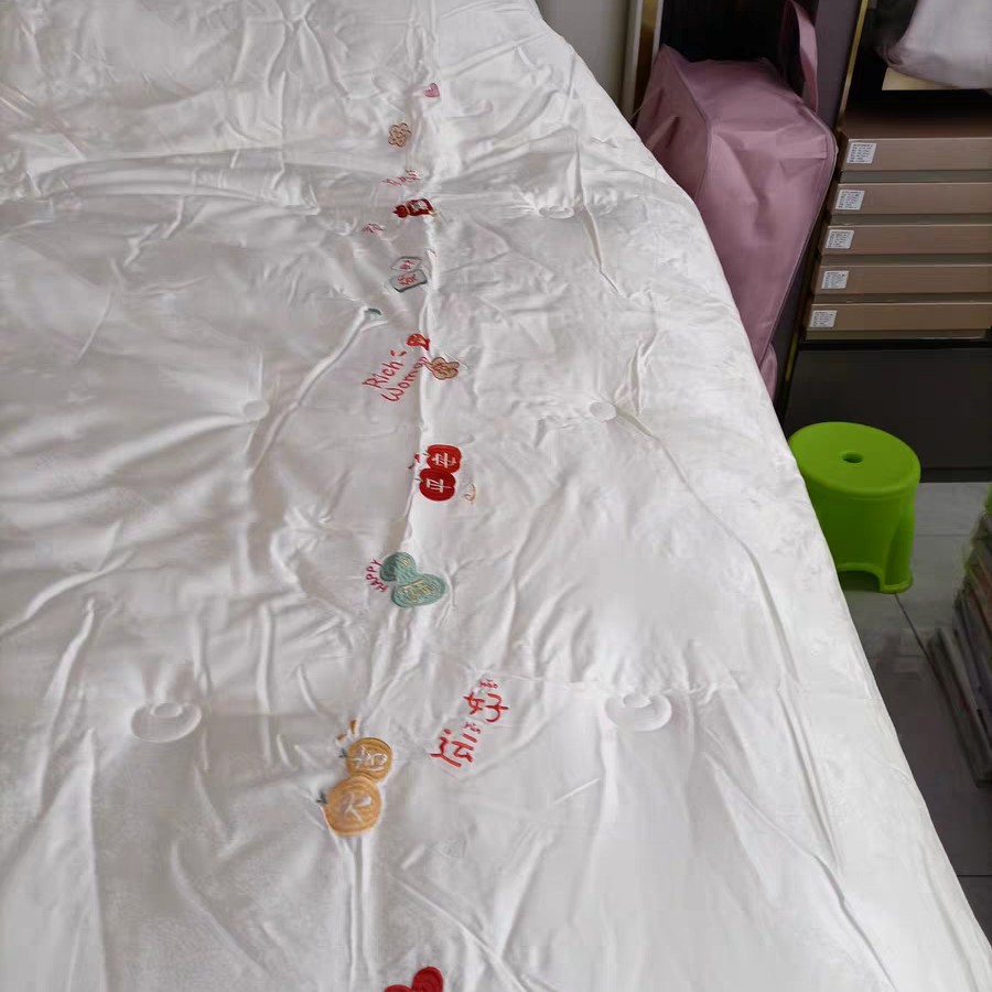 喜事盈门桑蚕丝冬被