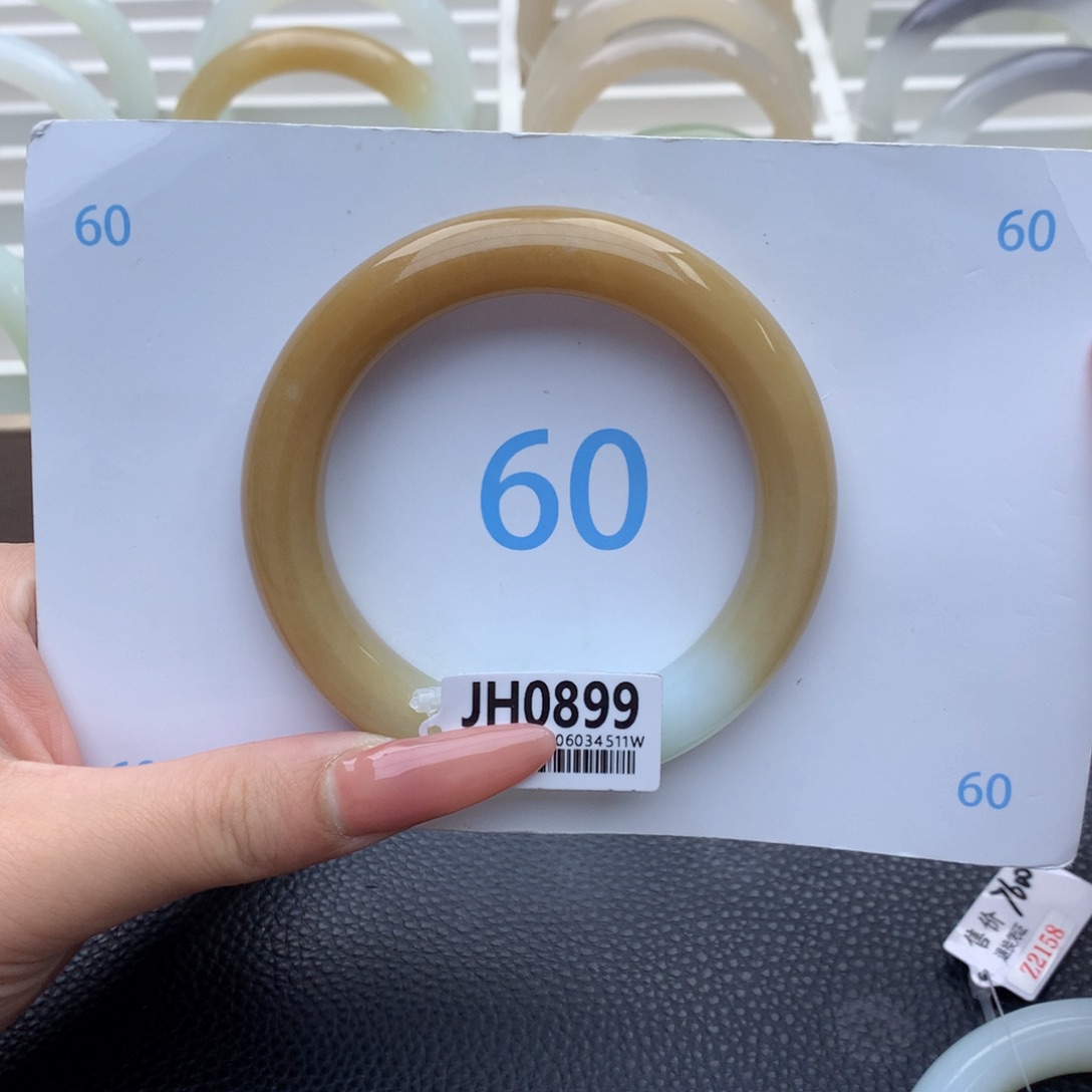 和田玉手镯未镶嵌女****经