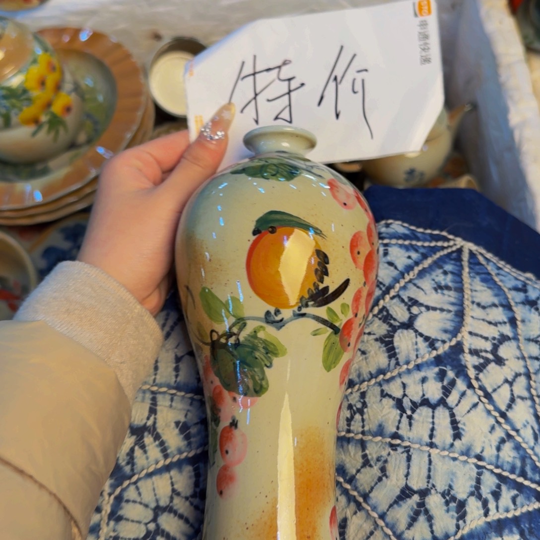 瓷片景德镇陶瓷手工手绘