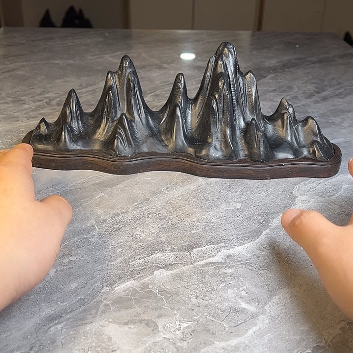 *****奇石茶宠鱼缸文房摆件