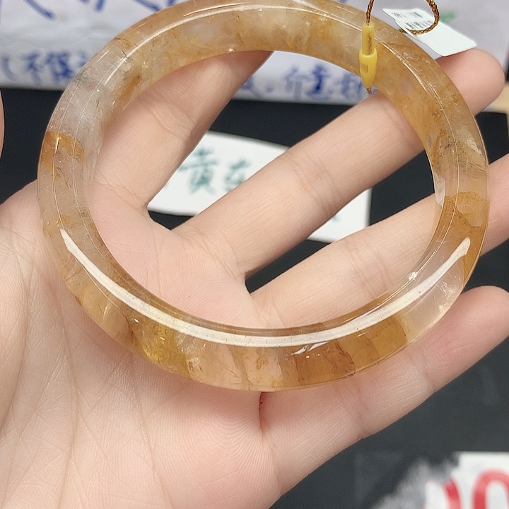 水晶手镯未镶嵌168（6061—-）