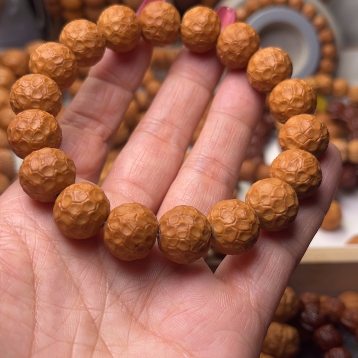 猴头核桃手串观*蛟龙14➕