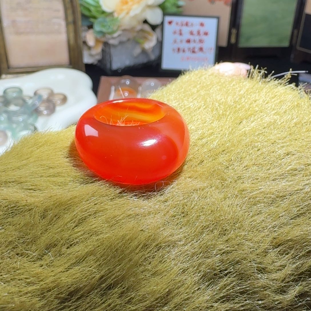 玛瑙/玉髓未镶嵌戒指