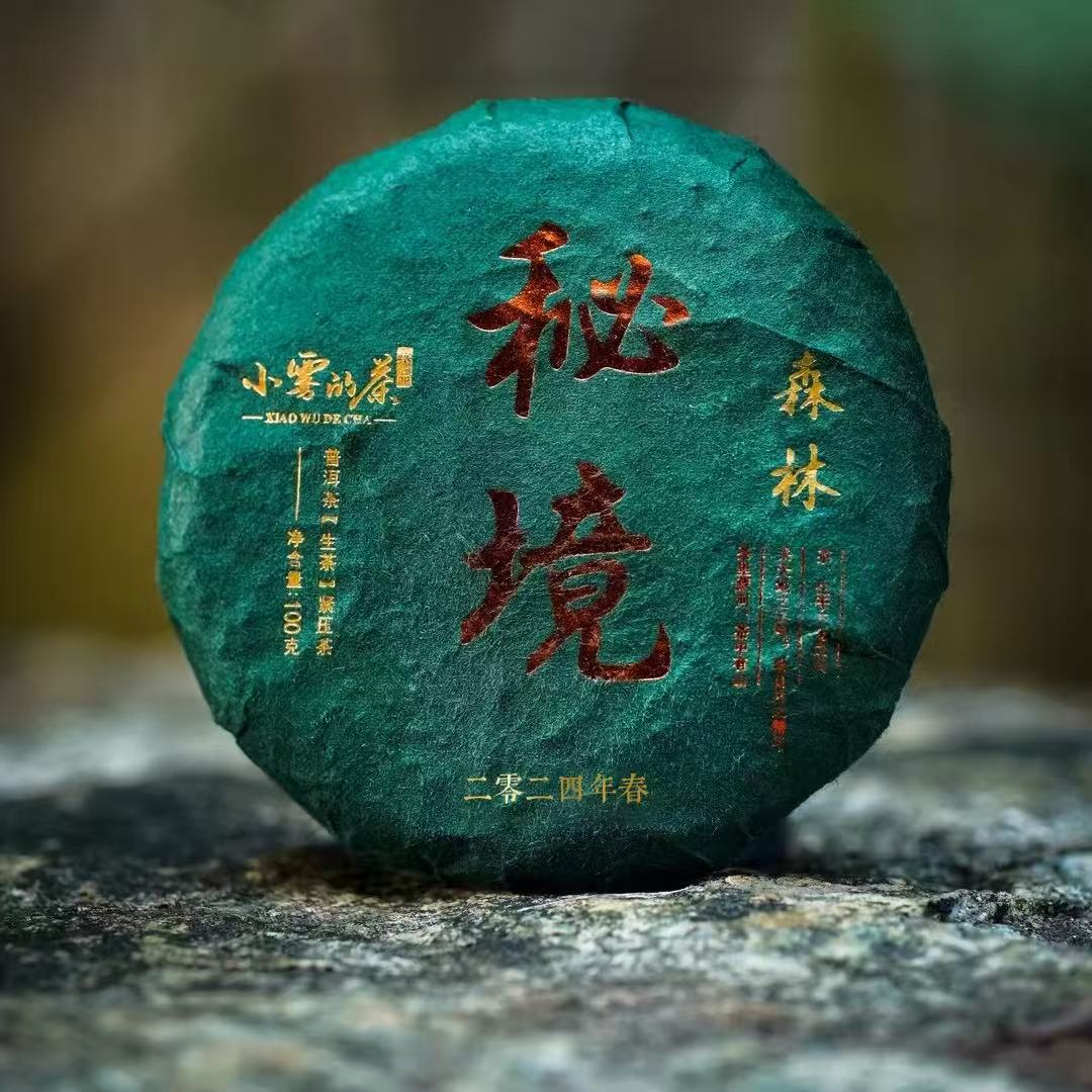 2024年 秘境森林【普洱生茶】100g/5饼 一提