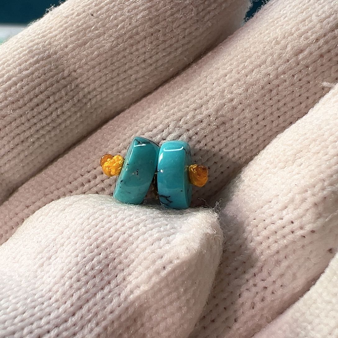 绿松石未镶嵌配饰