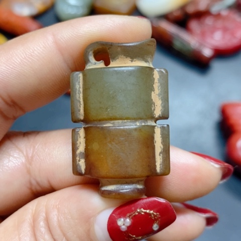 紫金钵盂菩提吊坠