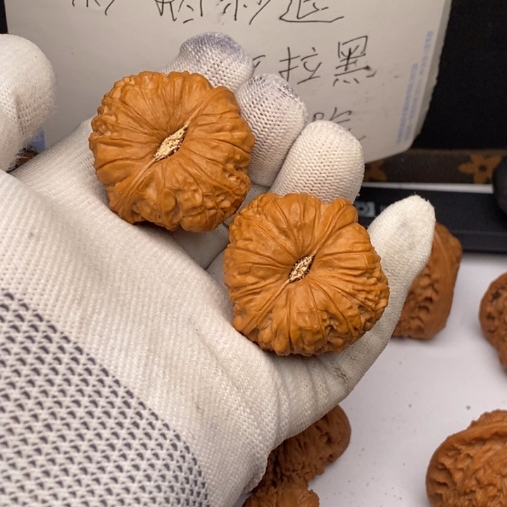 把件文玩核桃南瓜墩39
