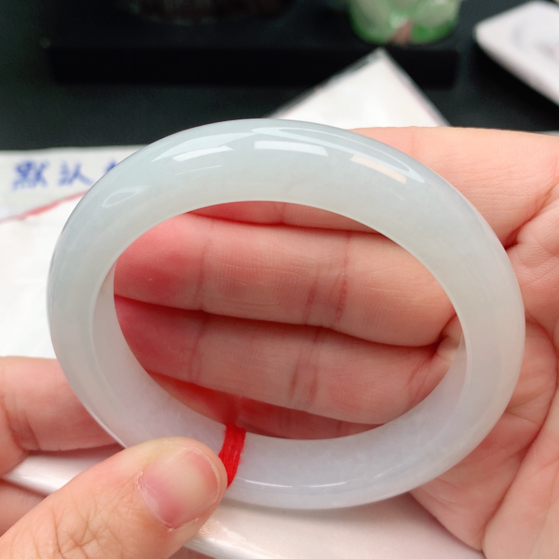 未镶嵌手镯翡翠53-55圈