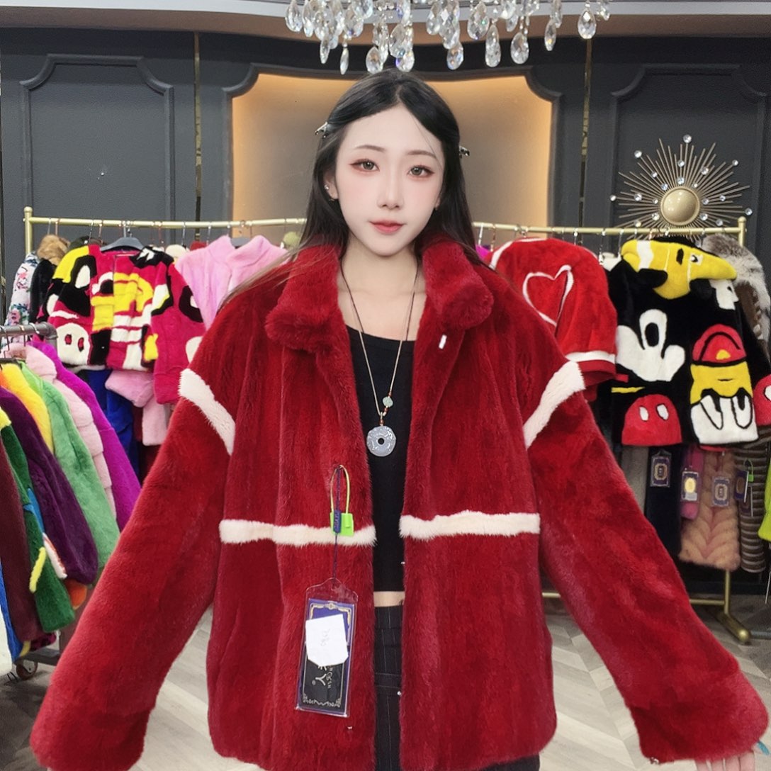 冬季新款时尚水貂