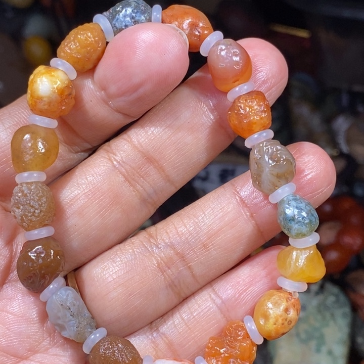 玛瑙/玉髓珠宝半成品未镶嵌