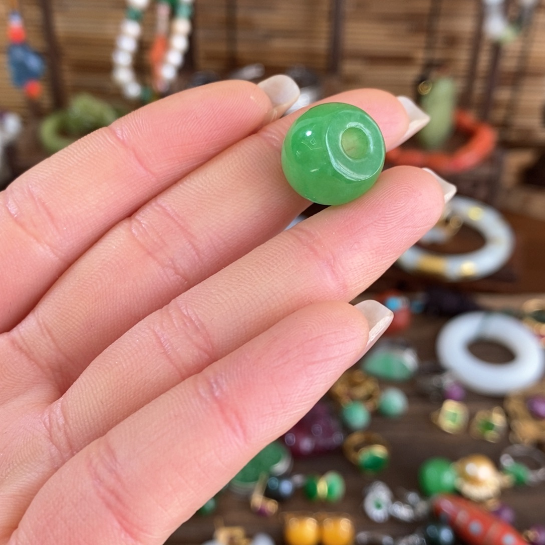 李***姐翡翠散珠漂亮漂亮漂亮漂亮漂亮漂亮