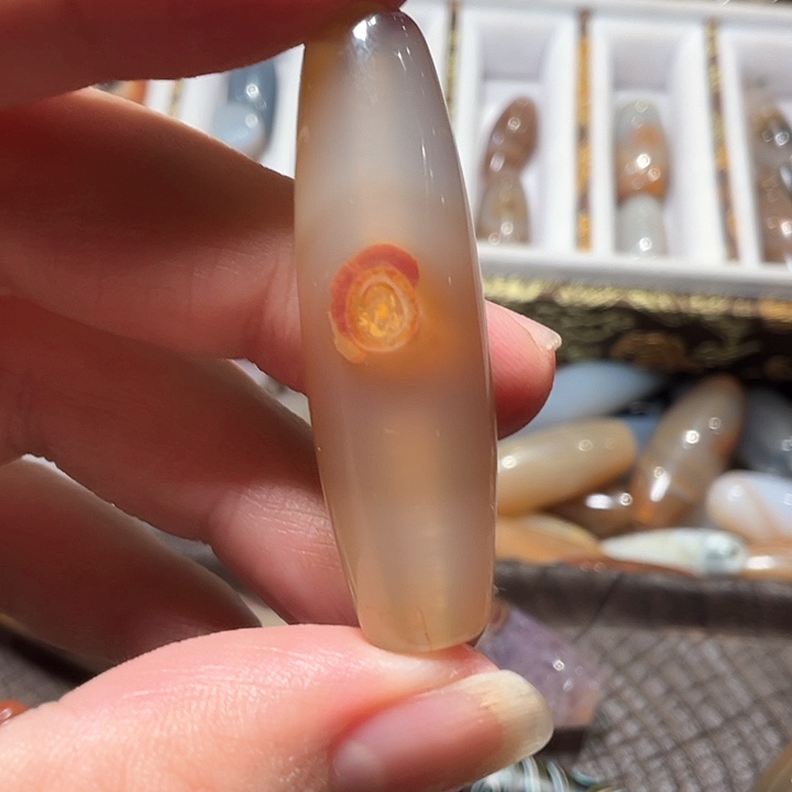玛瑙/玉髓吊坠(不含链)未镶嵌