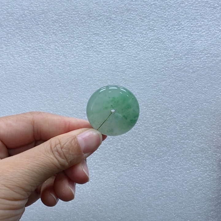 励***羊石英质玉未镶嵌吊坠青青 吊坠 白羊