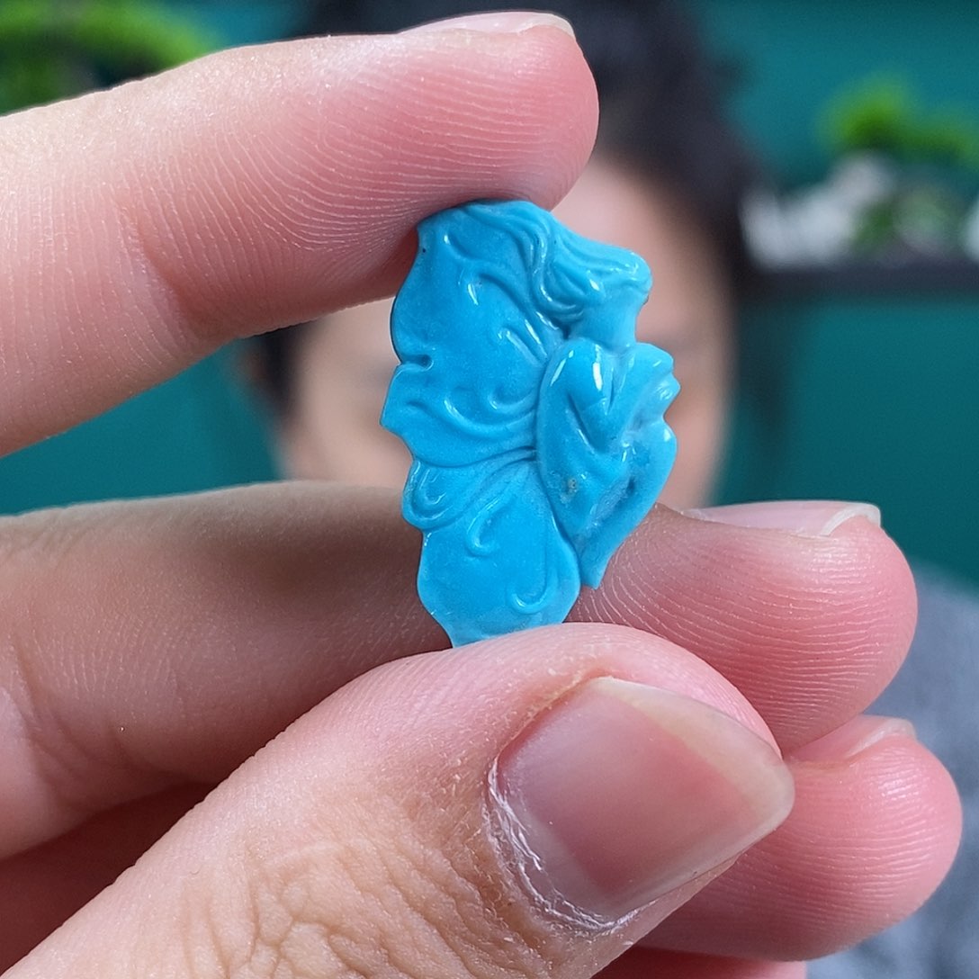 绿松石珠宝奇石未镶嵌