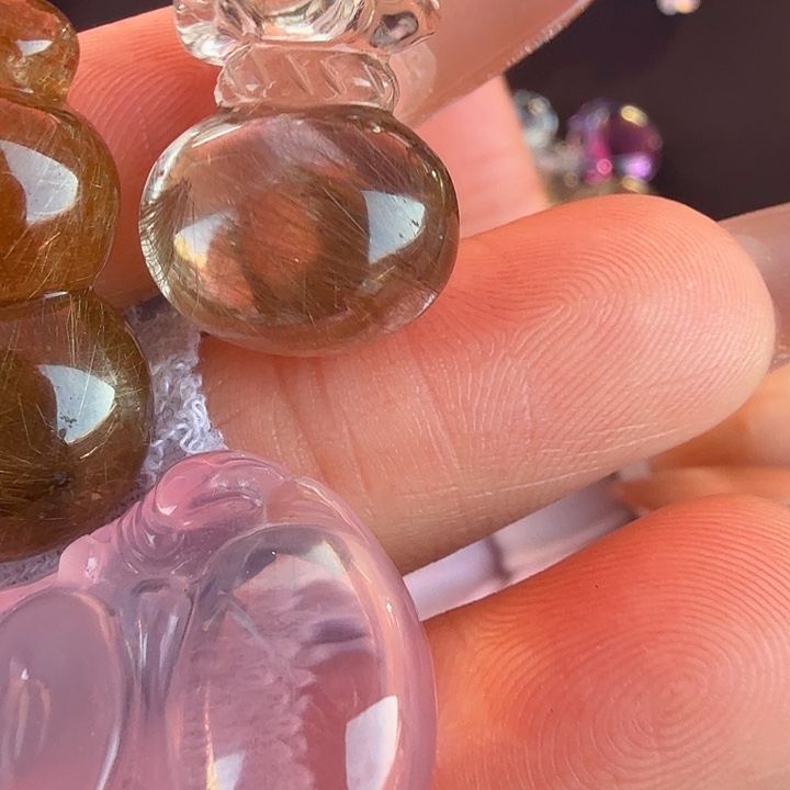 因***昧未镶嵌水晶车挂水晶