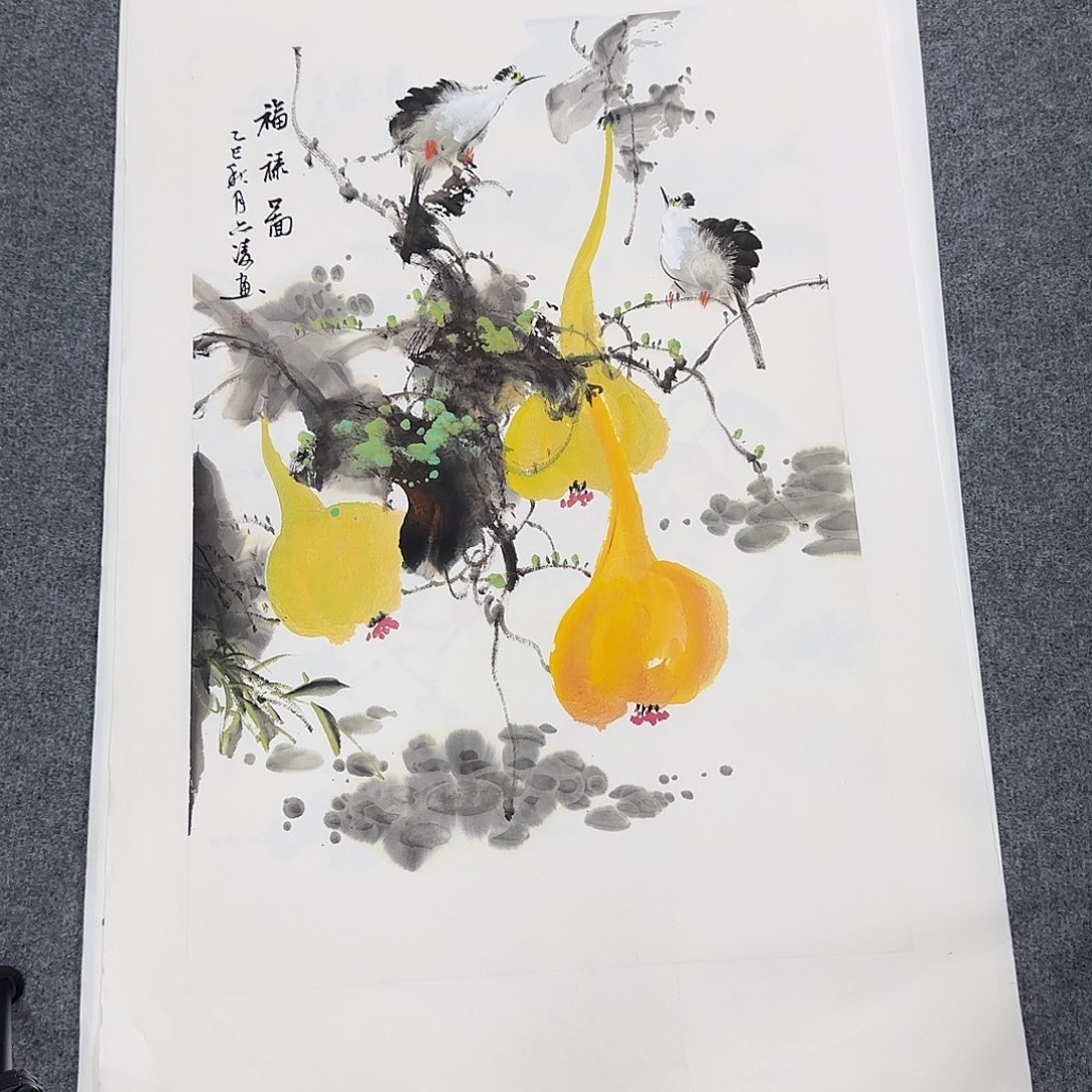 国画68*45纯手绘刘亦凌