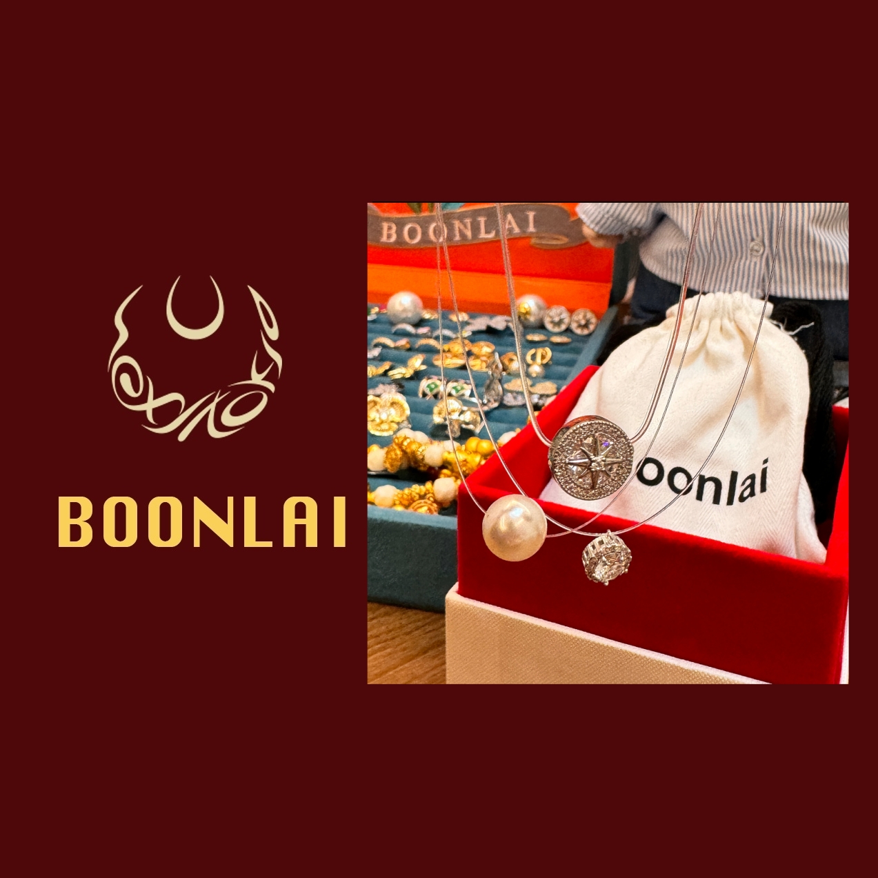 铜合金项链 Boonlai 鱼线系列项链3152