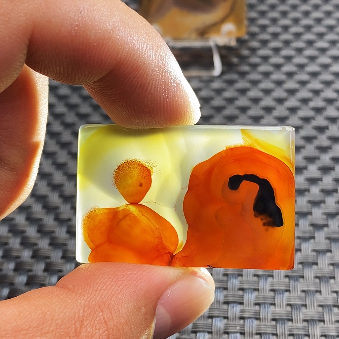 玛瑙/玉髓未镶嵌吊坠(不含链)416