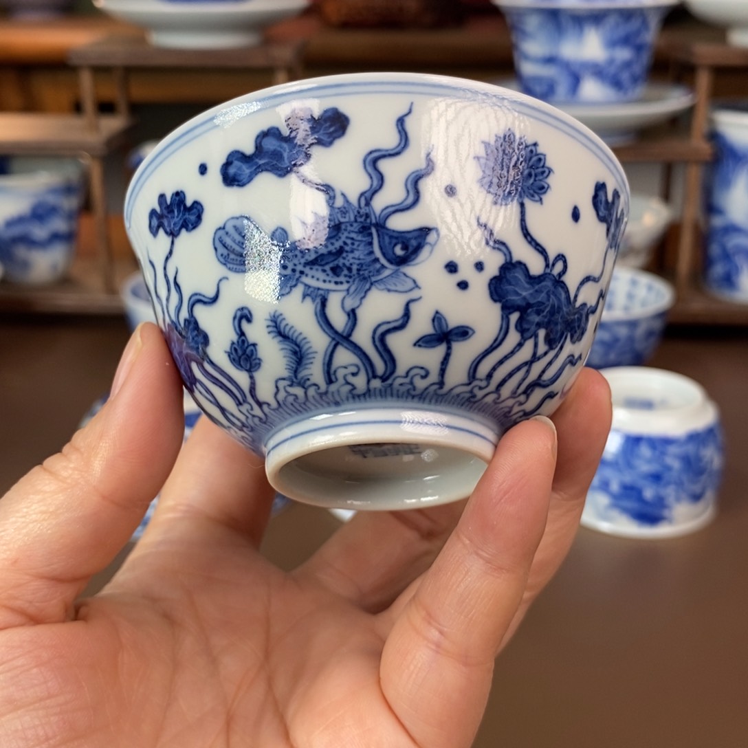 景德镇陶瓷手工手绘