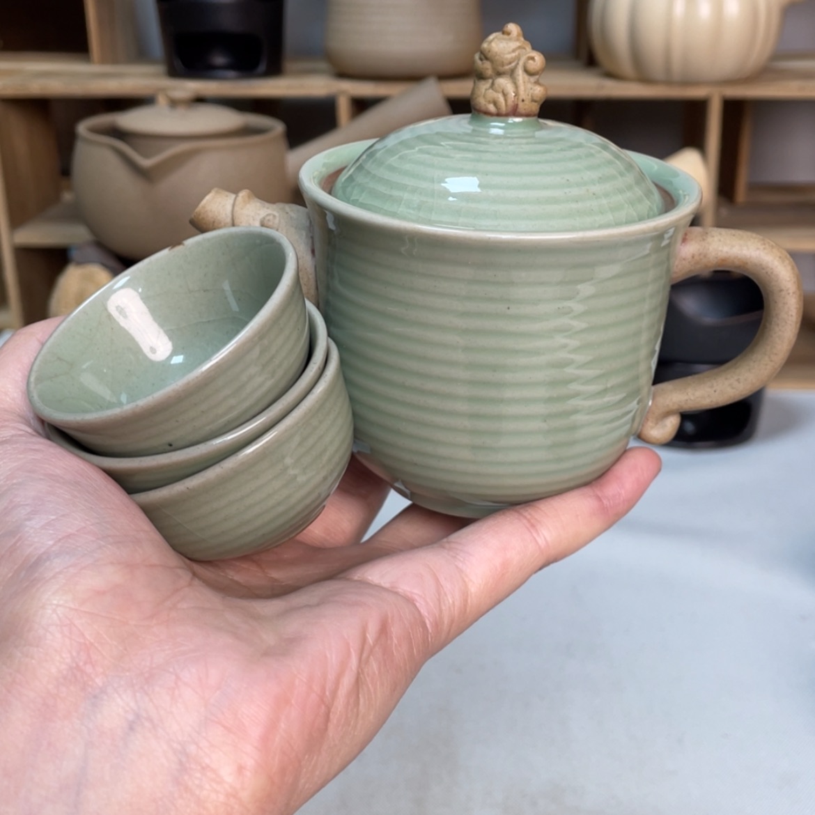 【闪购商品】壶老段烧陶瓷茶器！