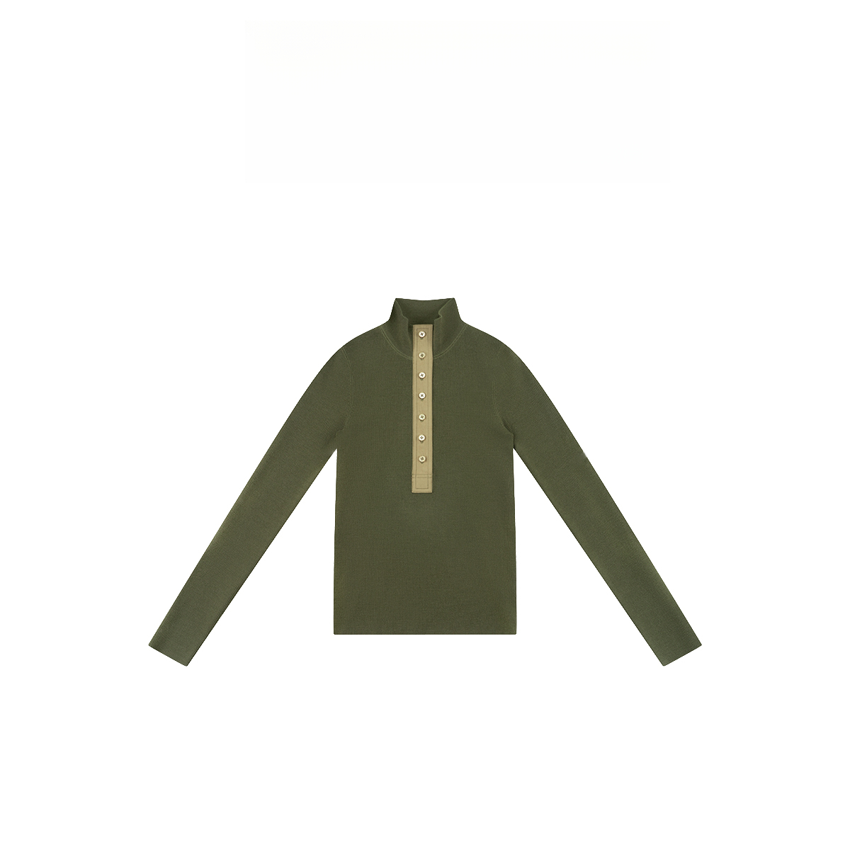 秋冬小众单排扣设计时尚长袖针织衫559