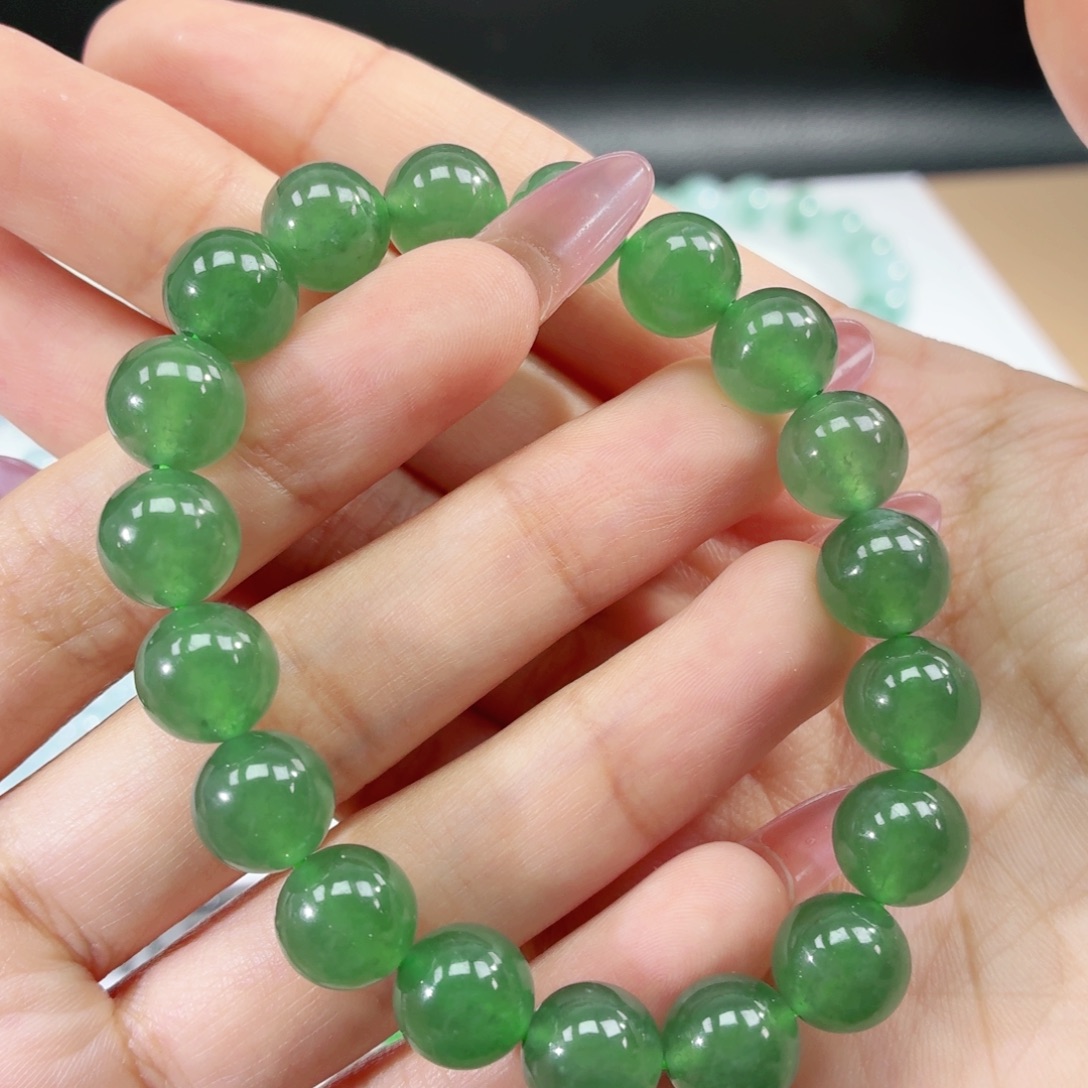 翡翠未镶嵌手链翡翠