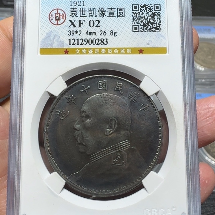 银佳利 评级币十年大头 彩 0283