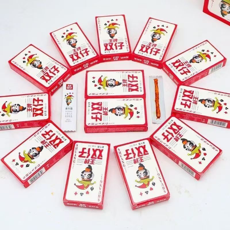 【双仔辣条团单】王牌素牛筋网红零食面筋解馋休闲食品！