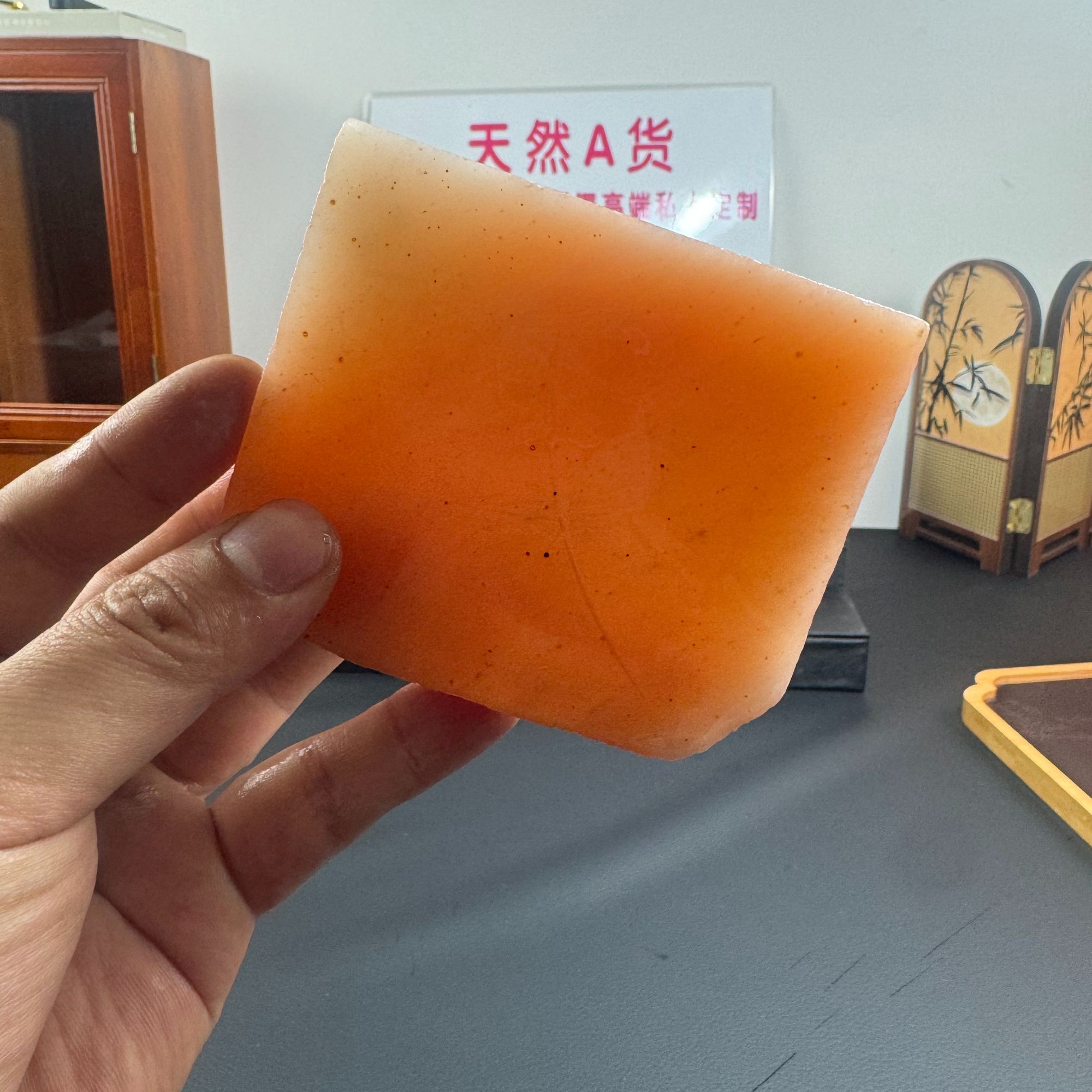 定制天然天山翠金丝玉石英质玉颜色纹路多样性发货