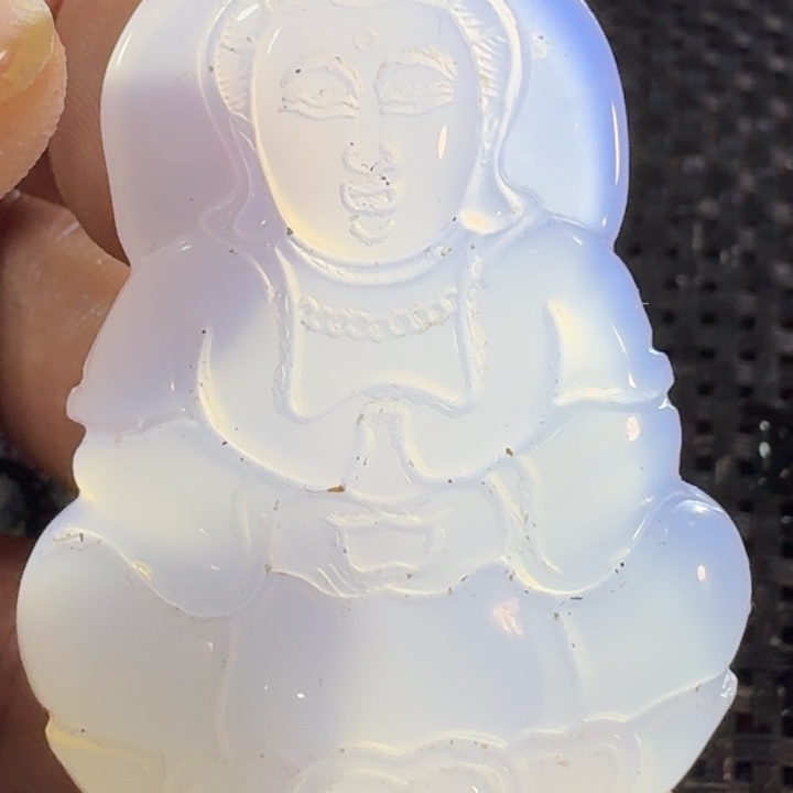 水晶吊坠(不含链)未镶嵌吉***～