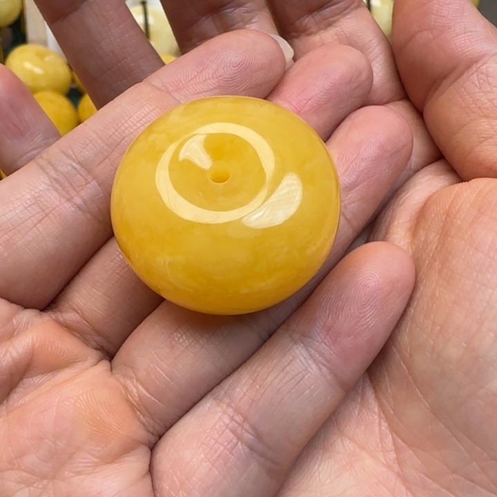 蜜蜡未镶嵌颈饰天然蜜蜡