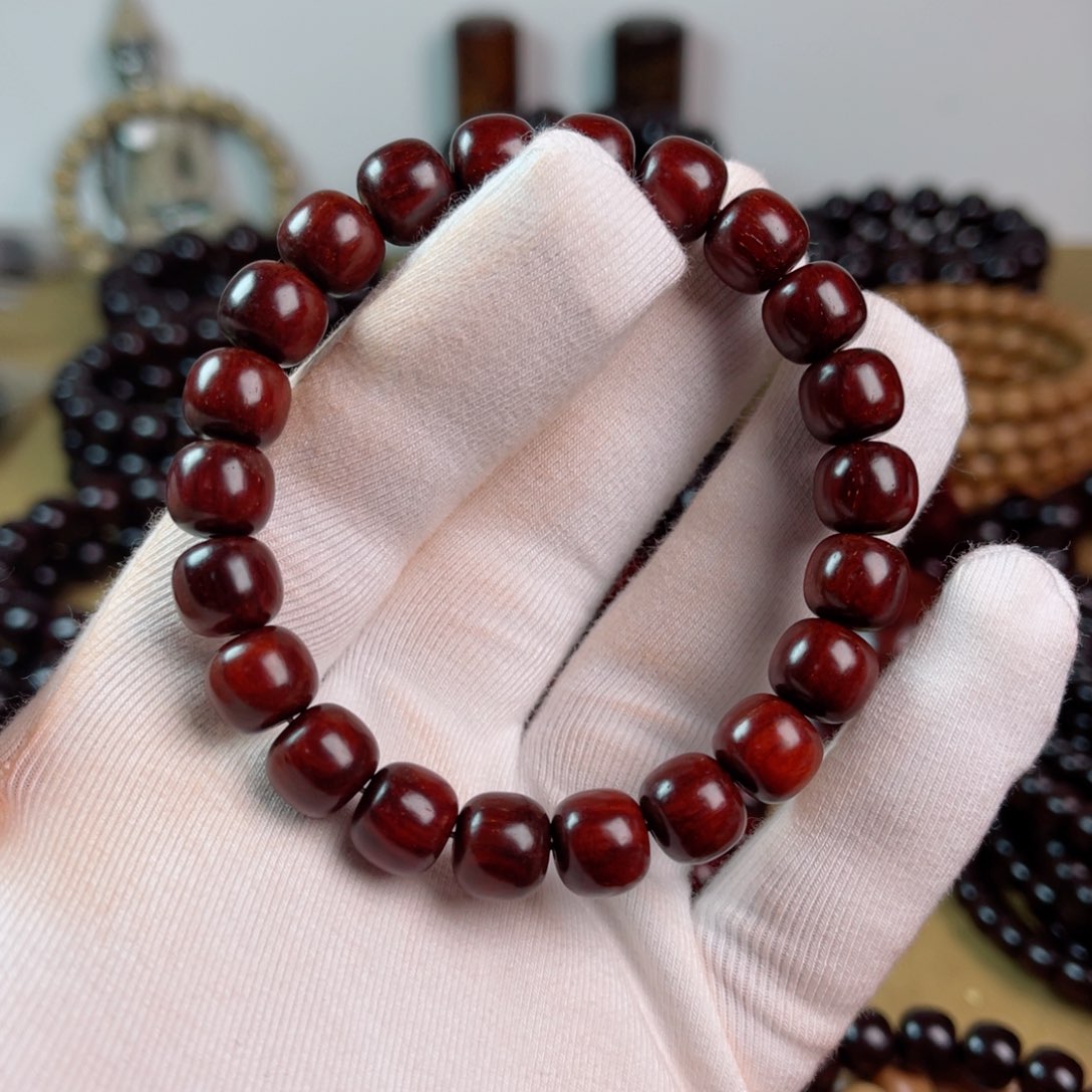 手串/手链小叶紫檀9/10老型高油润鳞底细金星