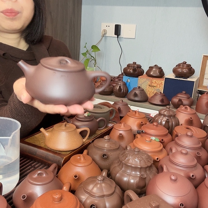 f***t茶壶紫砂宜兴紫砂壶景瓢