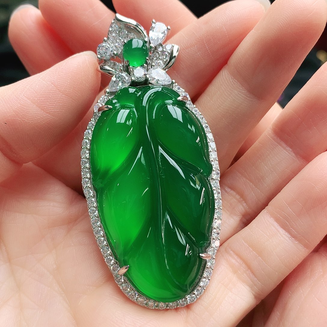 玛瑙/玉髓吊坠银S925镶嵌