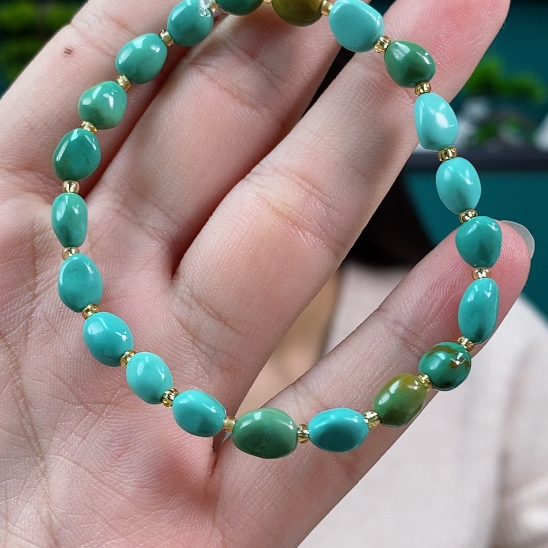 绿松石珠宝奇石未镶嵌