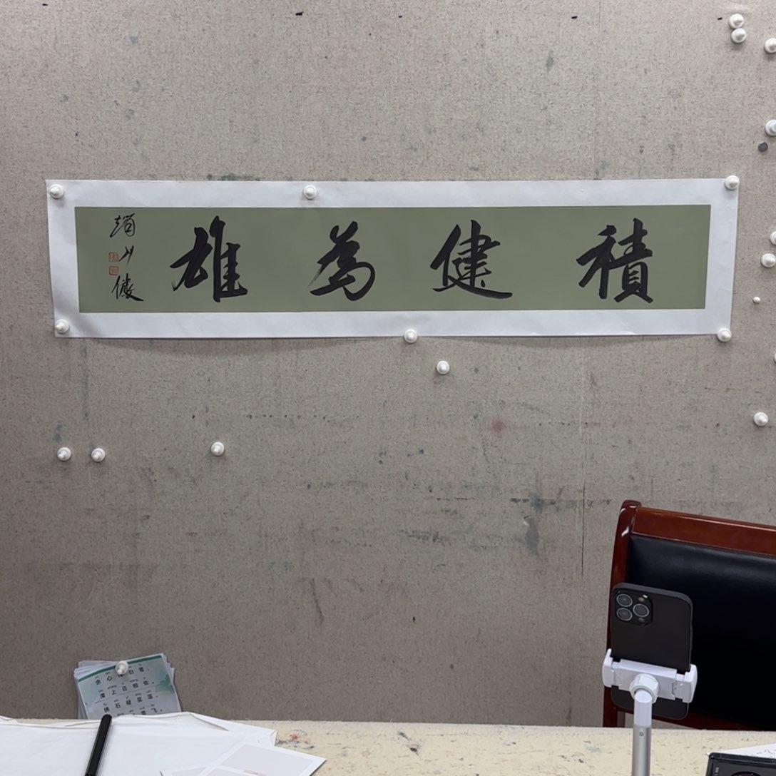 书法赵少俨 横幅书法