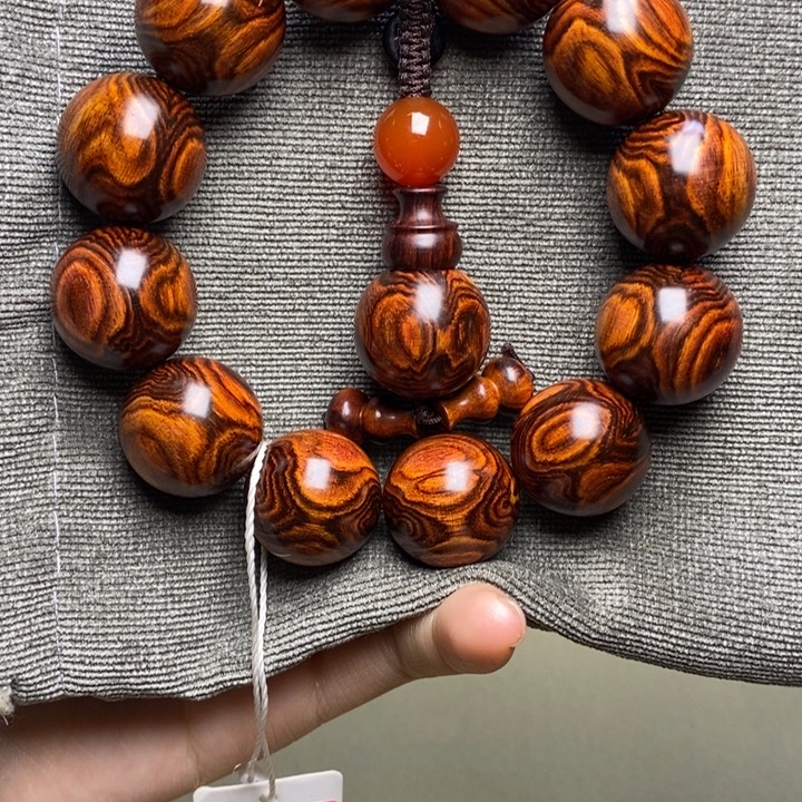 紫***草黄花梨/降香黄檀手串/手链