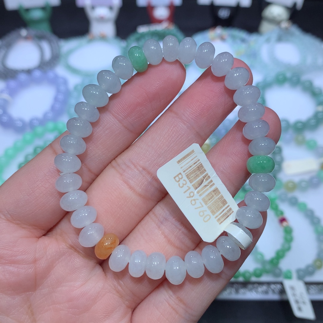 翡翠未镶嵌手串天然