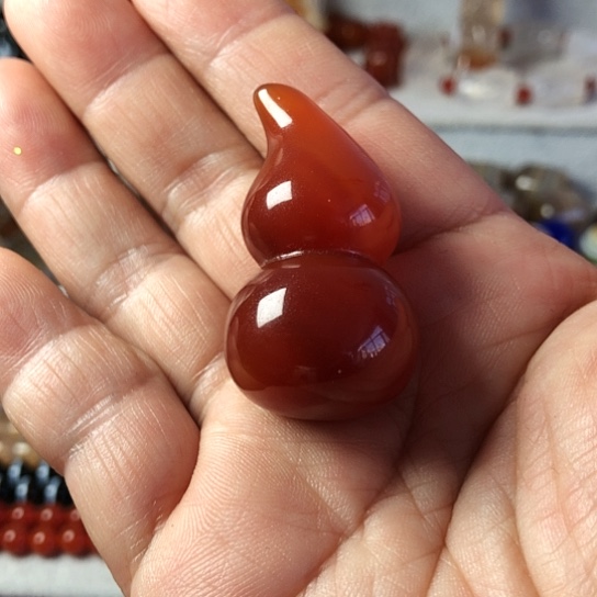 玛瑙/玉髓吊坠未镶嵌我*