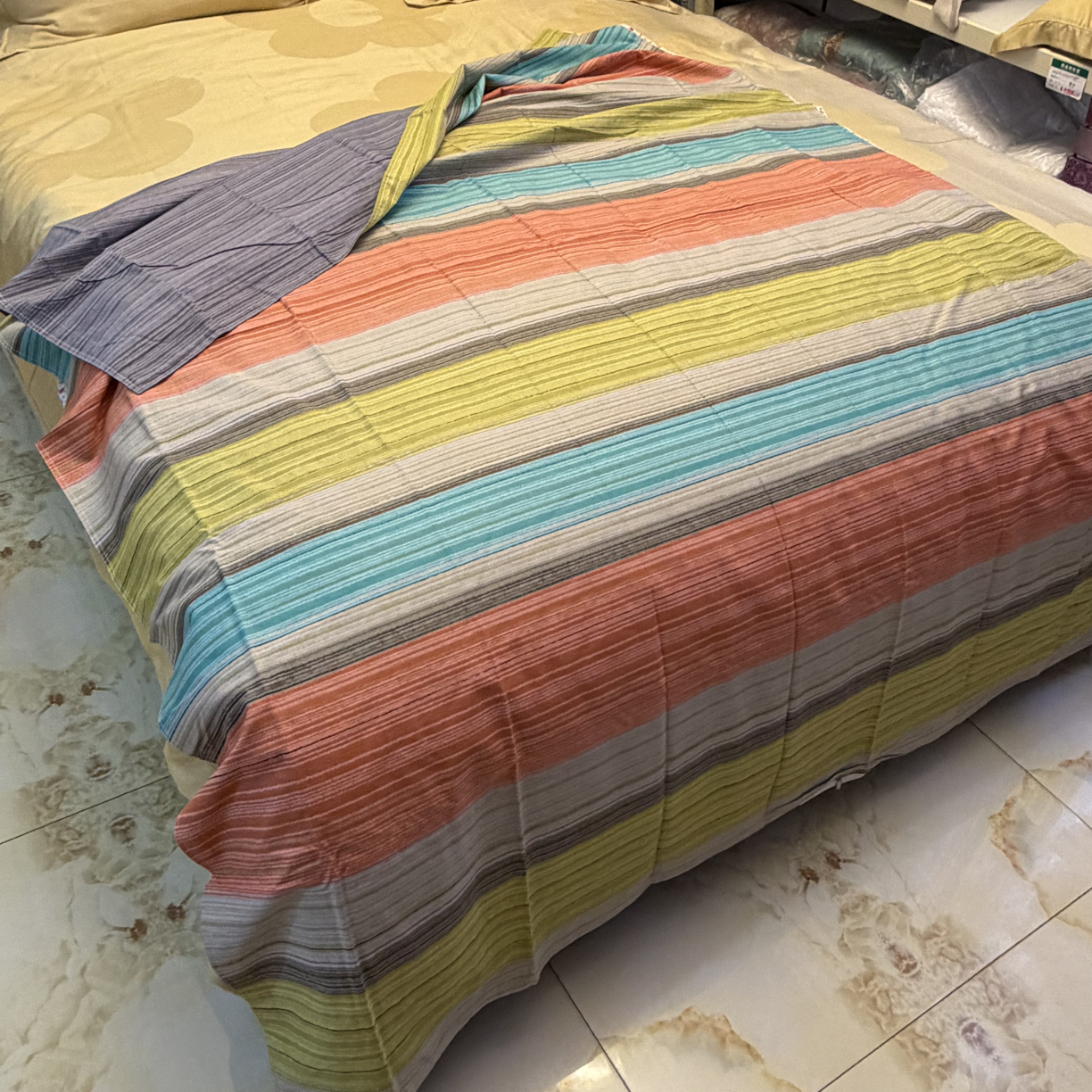 直播福利全棉印花单人被套1.5mx2m